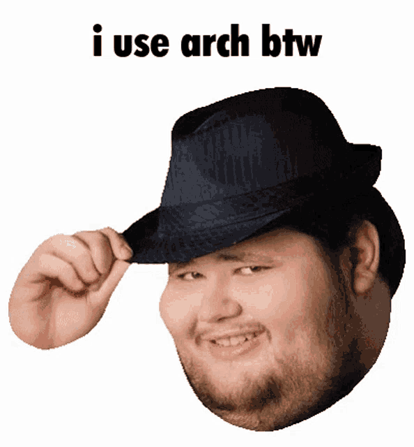 Arch Fedora GIF